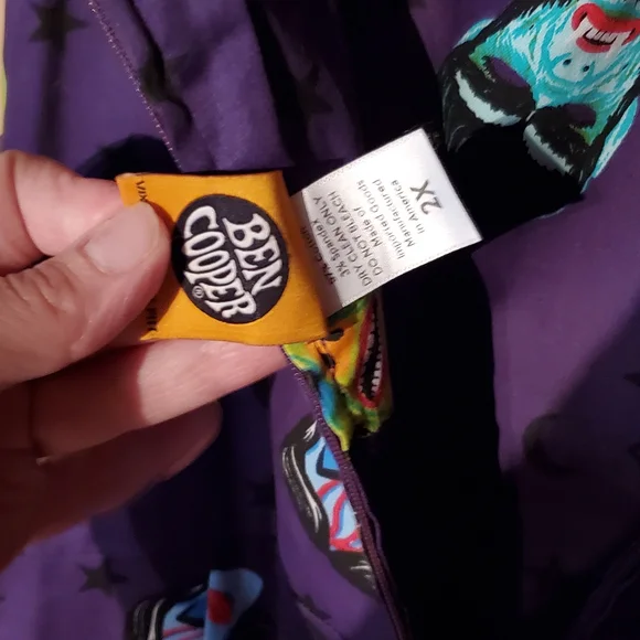 Vixen By Micheline Pitt Ben Cooper Purple Mask Sweetheart Wiggle Dress Sz 2x GUC - Picture 9 of 9